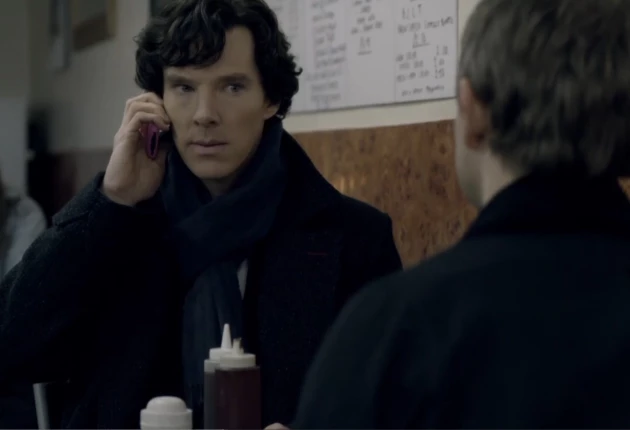 Кадр из сериала Шерлок 1 сезон