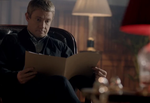 Кадр из сериала Шерлок 2 сезон