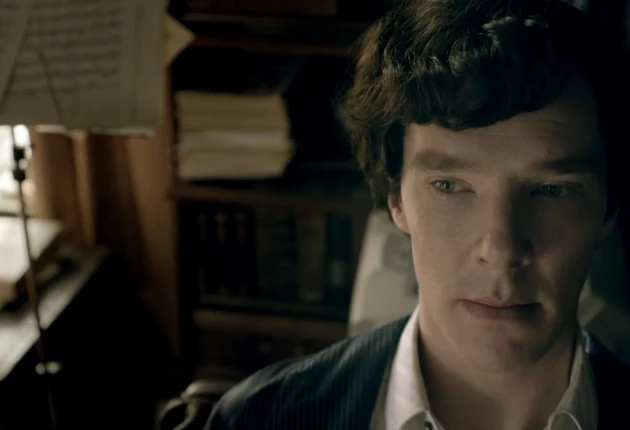 Кадр из сериала Шерлок 2 сезон